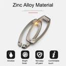 Car Luminous All-inclusive Zinc Alloy Key Protective Case Key Shell for Nissan B Style Smart 3-button (Silver)