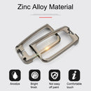 Car Luminous All-inclusive Zinc Alloy Key Protective Case Key Shell for Volkswagen A Style Folding 3-button(Gun Metal)