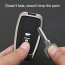 Car Luminous All-inclusive Zinc Alloy Key Protective Case Key Shell for Toyota B Style Folding 2-button (Gun Metal)