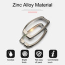 Car Luminous All-inclusive Zinc Alloy Key Protective Case Key Shell for Hyundai J Style Folding 3-button (Silver)
