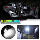 10 PCS 31mm DC12-24V / 1W / 6000K / 60LM 12LEDs SMD Car Reading Lamp Dome Light