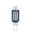 10 PCS 36mm DC12-24V / 1W / 6000K / 60LM 15LEDs SMD Car Reading Lamp Dome Light