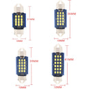10 PCS 41mm DC12-24V / 1W / 6000K / 60LM 18LEDs SMD Car Reading Lamp Dome Light