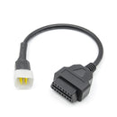 DELPHI Motorcycle OBD Female to 6PIN Connector Cable