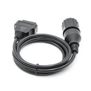 Motorcycle OBD Cable 10PIN to 16PIN Connector Cable for BMW