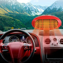 12V Portable Car Electric Heater Winter Defroster Cable Length: 1.4m (Grey)