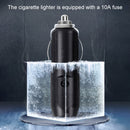 Car 12V Portable Inflatable Cylinder Pedal Pointer Air Pump with Light