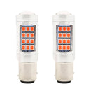 2 PCS 1157 / BAY15D DC12V / 2.2W Car Strobe Brake Lights with 42LEDs SMD-2835 Lamps(Red Light)