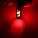 2 PCS 3157 DC12V / 2.2W Car Strobe Brake Lights with 42LEDs SMD-2835 Lamps(Red Light)