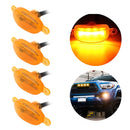 DC12V / 6W 4 in 1 Front Grille Warning Light for Ford Raptor F150 2017-2019 (Black)