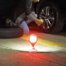 Household / Car Outdoor Travel Camping Tent LED Portable Light Retractable Emergency USB Warning Light, Random Color Delivery