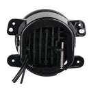 2 PCS DC12V-30V / 30W / 3A / 1440LM 12LEDs 4 inch Car LED Colorful Fog Light, Style: White Background (White Light)