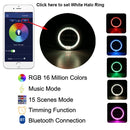 2 PCS DC12V-30V / 30W / 3A / 1440LM 12LEDs 4 inch Car LED Colorful Fog Light, Style: White Background (White Light)