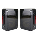 1 Pair 15W DC 12V IP67 4 in 1 Car LED Tail Lights / Driving Lights / Brake Lights/Turn Reverse, European Version
