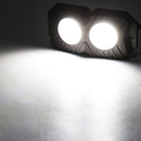 18W DC 12-24V 1.2A LED Double Row Car Bottom Light / Chassis Light / Yacht Deck Atmosphere Light (White Light)