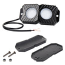 18W DC 12-24V 1.2A LED Double Row Car Bottom Light / Chassis Light / Yacht Deck Atmosphere Light (Blue Light)