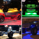 18W DC 12-24V 1.2A LED Double Row Car Bottom Light / Chassis Light / Yacht Deck Atmosphere Light (White Light)