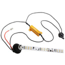 12W DC 12V Car LED Built-in Daily Running Water Turn Signal / Wheel Eyebrow Light for Jeep Wrangler JL 2018