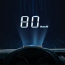 H90 Car 3.2 inch OBD HUD Head-up Display Support Engine Failure Alarm / Water Temperature Alarm Voltage Alarm