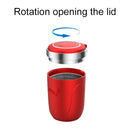 Portable Car Stainless Steel Liner Cigarette Ashtray with Light (Black)