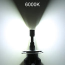 2 PCS H4 DC12V / 28W / 6000K / 4300K / 3000K Car Triple Color LED Headlight with CSP Lamp Beads and Decoding