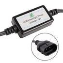 2 PCS H11 DC12V / 28W / 6000K / 4300K / 3000K Car Triple Color LED Headlight with CSP Lamp Beads and Decoding