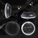 Motorcycle Crystal 5.75 inch LED Headlight Modification Accessories