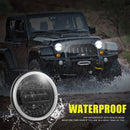 Car Crystal 7 inch LED Headlight Modification Accessories for Jeep Wrangler