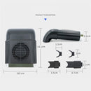 Car Electrical Appliances, 5W Car Fan Cooling Artifact For Car radiating Seat Cushion (White)