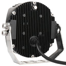 OL-1950Y 5 inch DC12V-30V 5000LM 6500K 50W Car LED Light on Three Sides Headlight for Jeep Wrangler (Gold Light)