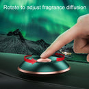 ROCK RAM0015 Crater Car Center Console Alloy Aromatherapy(Green)