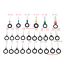 26 in 1 Car Plug Circuit Board Wire Harness Terminal Extraction Pick Connector Crimp Pin Back Needle Remove Tool