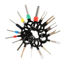 39 in 1 Car Plug Circuit Board Wire Harness Terminal Extraction Pick Connector Crimp Pin Back Needle Remove Tool