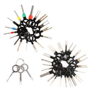 41 in 1 Car Plug Circuit Board Wire Harness Terminal Extraction Pick Connector Crimp Pin Back Needle Remove Tool