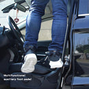 Multi-functional Car Door Sill Step Pedals Pads with Safety Hammer(Red)