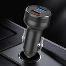 DASH / WARP 30W Car Flash Charger for OnePlus (Silver)