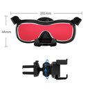 Car Air Outlet Rotating Mobile Phone Holder Navigation Bracket (Red)