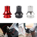 Car Gear Head Adapter Gear Lever Base Connector Stopper M12x1.25 with 3 Copper Adapter (Red)