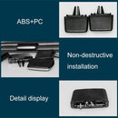 Car Front Air Conditioning Exhaust Switch Paddle Air Conditioning Leaf Clip for BMW 3 Series E90, Left and Right Drive Universal