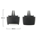 Car Rear Air Conditioning Exhaust Switch Paddle Air Conditioning Leaf Clip for BMW X5 / X6, Left and Right Drive Universal