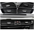Car Front Air Conditioning Exhaust Switch Paddle Air Conditioning Leaf Clip for BMW X5 / X6, Left and Right Drive Universal