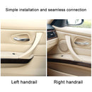 Car Left Side Inner Armrest Door Handle Assembly for BMW E90 2005-2012, Left and Right Drive Universal (Black)