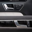 Car Left Side Electroplating Matte Inner Door Handle for Mercedes-Benz C Class W204, Left and Right Drive Universal