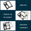 Car Central Control Storage Box Square Cover 2046800107 for Mercedes-Benz C-Class W204 2007-2014, Left Driving(Grey)