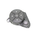 Car Multi-functional Steering Wheel Left Switch Button for Mercedes-Benz W204 / W212 / X204 2008-2015, Left and Right Drive Universal (Grey)