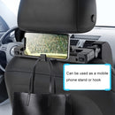 A05 Adjustable Car Auto U-shaped Memory Foam Neck Rest Cushion Seat Pillow with Hook & Mobile Phone Holder (Red)