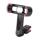 360-degree Rotating Universal Car Air Outlet Mobile Phone Holder (Rose Red)