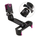 360-degree Rotating Universal Car Air Outlet Mobile Phone Holder (Rose Red)