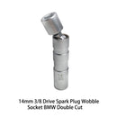 ZK-009 Car 14mm Universal Spark Plug Removal Sleeve Tool for Nissan / BMW / Volkswagen / Mercedes-Benz / Audi