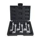 6 in 1 ZK-040 Car L-type Open End Wrench Fuel Injection Pipe Socket Wrench